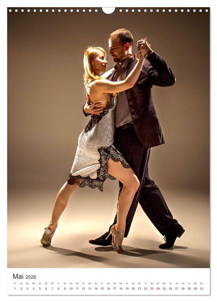 Produktbild: Leidenschaftlicher Tango (Wandkalender 2026 DIN A3 hoch), CALVENDO Monatskalender
