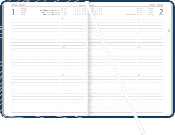 Produktbild: Buchkalender Ocean 2027