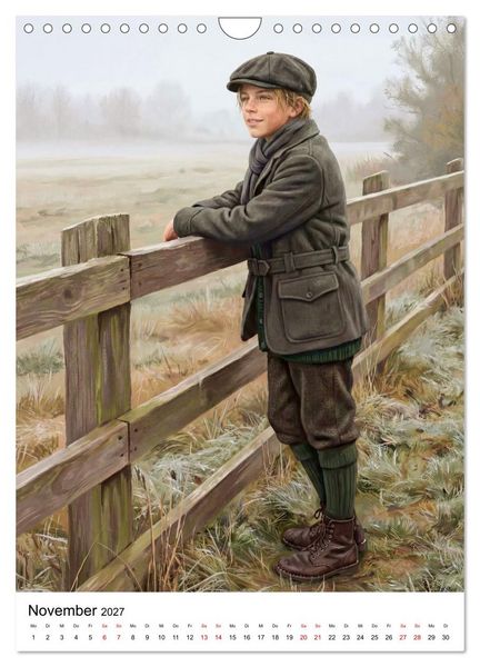 Produktbild: Jungen in der Belle &Eacute;poque (Wandkalender 2027 DIN A4 hoch), CALVENDO Monatskalender