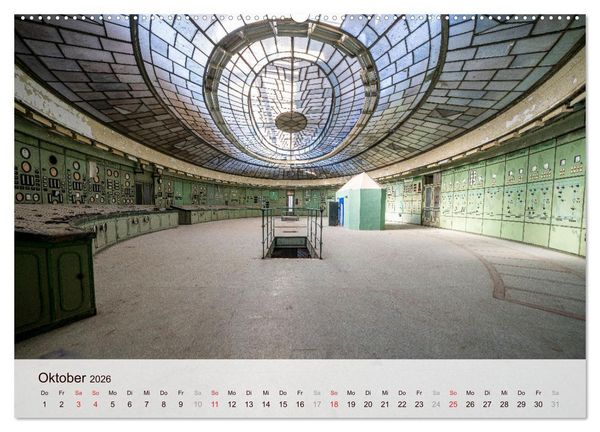 Produktbild: Lost Places - verlassen und vergessen (hochwertiger Premium Wandkalender 2026 DIN A2 quer), Kunstdruck in Hochglanz