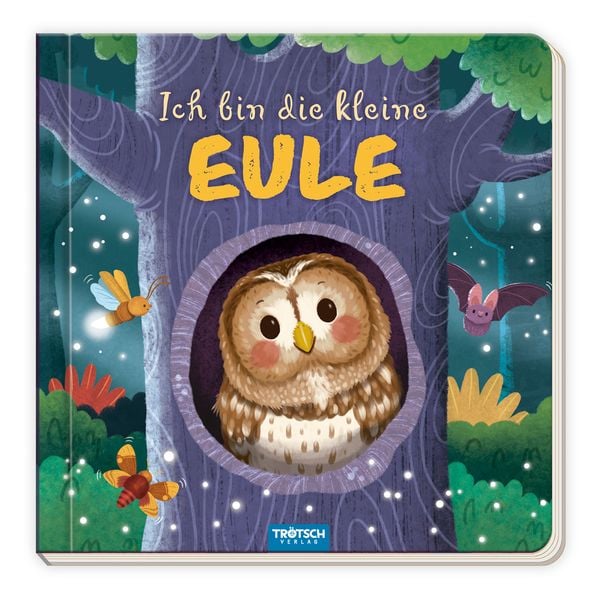 Produktbild: Tr&ouml;tsch Pappenbuch mit Reimen Ich bin die kleine Eule