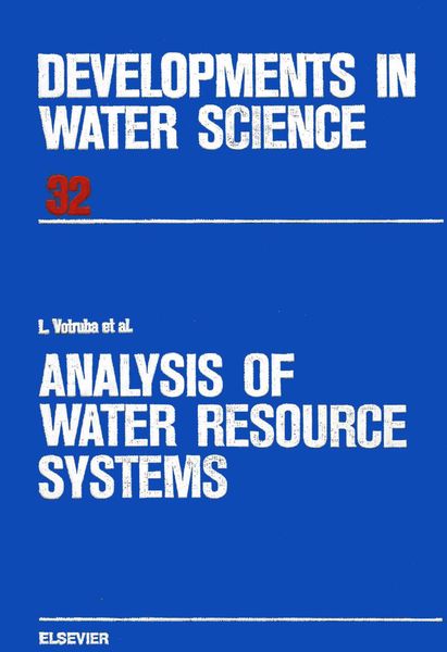 Produktbild: Analysis of Water Resource Systems