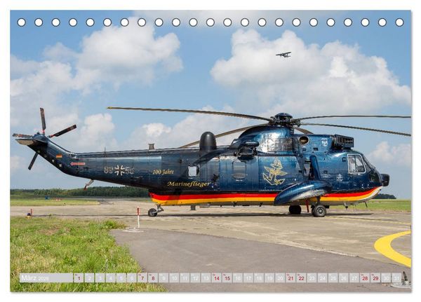 Produktbild: Marineflieger 2026 (Tischkalender 2026 DIN A5 quer), CALVENDO Monatskalender