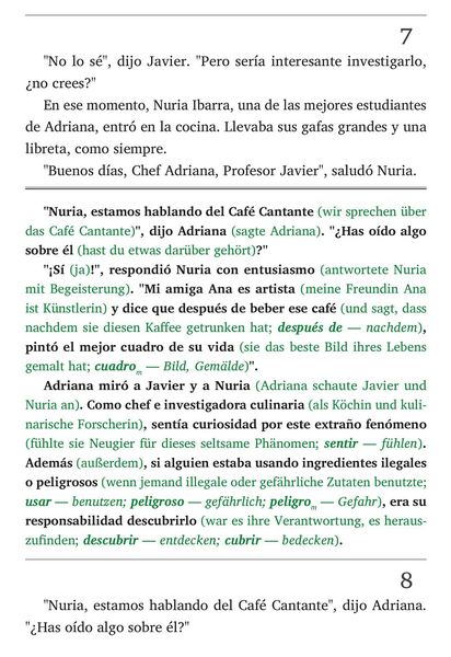 Produktbild: La Conspiraci&oacute;n del Caf&eacute; Cantante - Spanische Krimi-Lekt&uuml;re A1-A2 (+ Audio-CD)