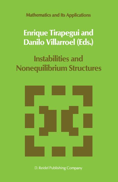 Produktbild: Instabilities and Nonequilibrium Structures