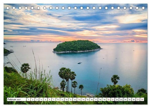 Produktbild: Wundervolles Phuket (Tischkalender 2027 DIN A5 quer), CALVENDO Monatskalender
