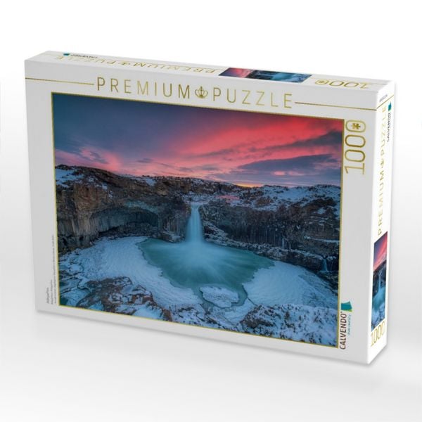 Produktbild: CALVENDO Puzzle Aldeyjarfoss | 1000 Teile Lege-Gr&ouml;&szlig;e 64x48cm Foto-Puzzle f&uuml;r gl&uuml;ckliche Stunden
