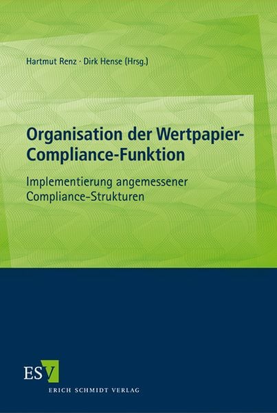 Produktbild: Organisation der Wertpapier-Compliance-Funktion