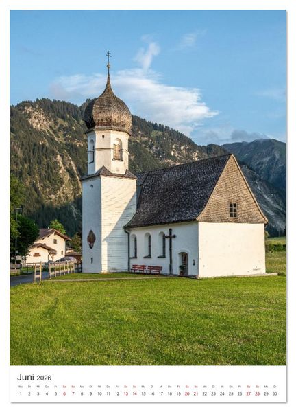 Produktbild: Bergsommer im Tannheimer Tal (Wandkalender 2026 DIN A2 hoch), CALVENDO Monatskalender