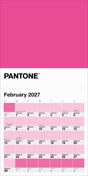 Produktbild: Pantone(tm) Wall Calendar 2027