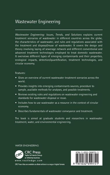 Produktbild: Wastewater Engineering