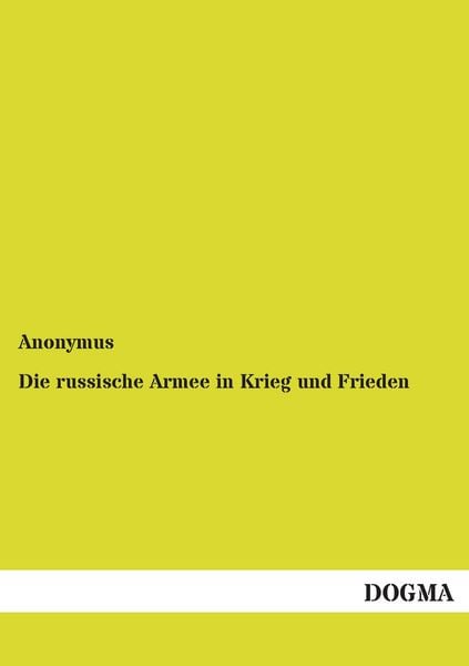Produktbild: Die russische Armee in Krieg und Frieden