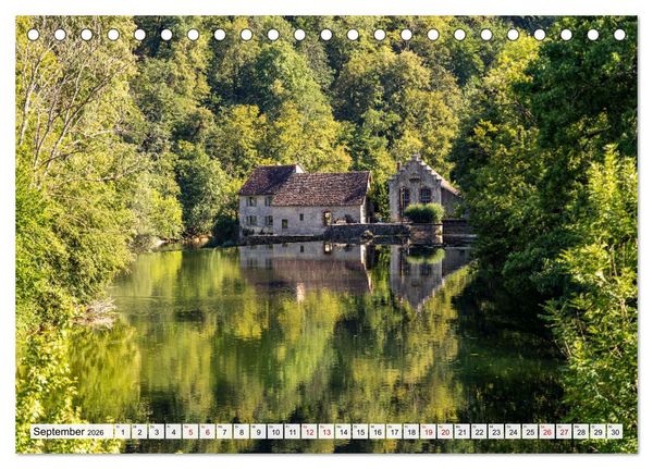 Produktbild: Frankreich - Franche-Comt&eacute; (Tischkalender 2026 DIN A5 quer), CALVENDO Monatskalender
