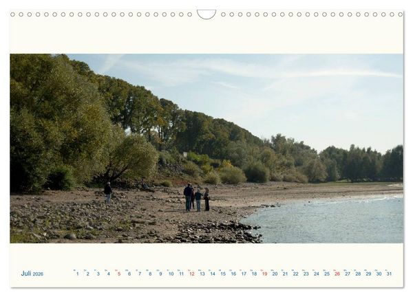 Produktbild: Am Rhein - Urdenbacher K&auml;mpe (Wandkalender 2026 DIN A3 quer), CALVENDO Monatskalender