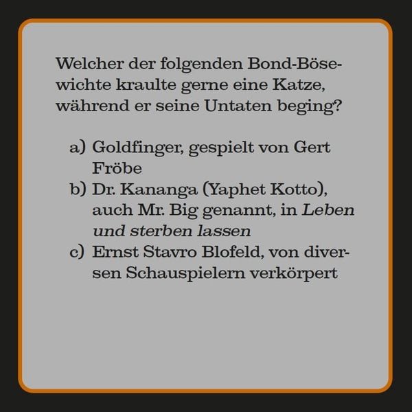 Produktbild: Das Katzen-Quiz (Neuauflage)