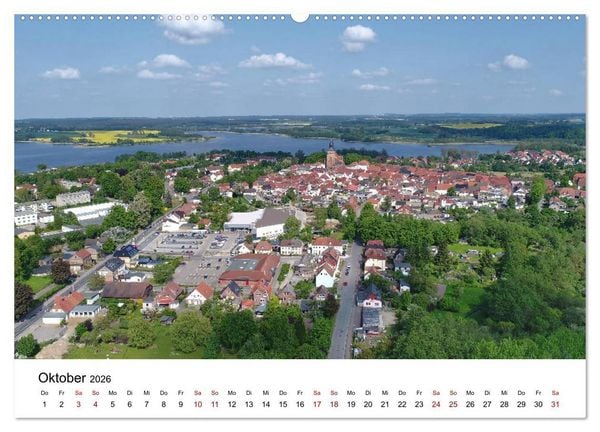 Produktbild: Sternberg in Mecklenburg - Luftaufnahmen von Markus Rein (hochwertiger Premium Wandkalender 2026 DIN A2 quer), Kunstdruck in Hochglanz