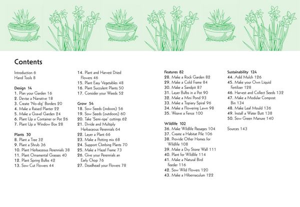 Produktbild: Fifty Things to Do in the Garden