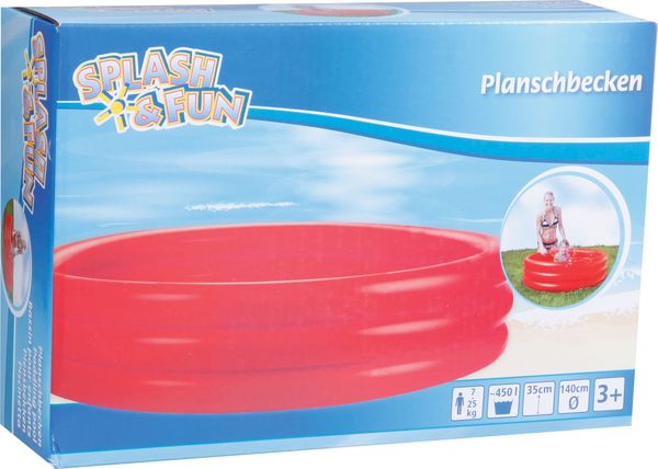Produktbild: Splash & Fun Pool uni # 140 x 35 cm