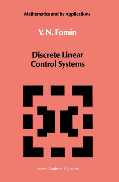 Produktbild: Discrete Linear Control Systems