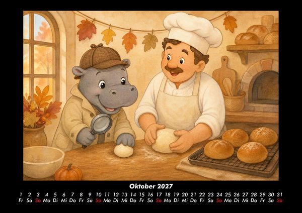 Produktbild: Sashito entdeckt Traumberufe 2027 Fotokalender DIN A3