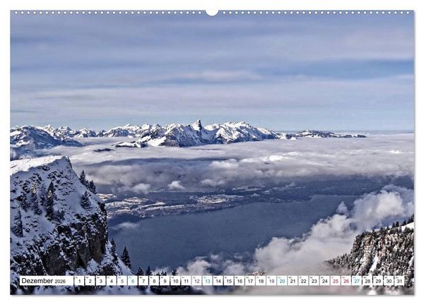 Produktbild: Gr&uuml;ezi . Landschaften in der Schweiz (Wandkalender 2026 DIN A2 quer), CALVENDO Monatskalender