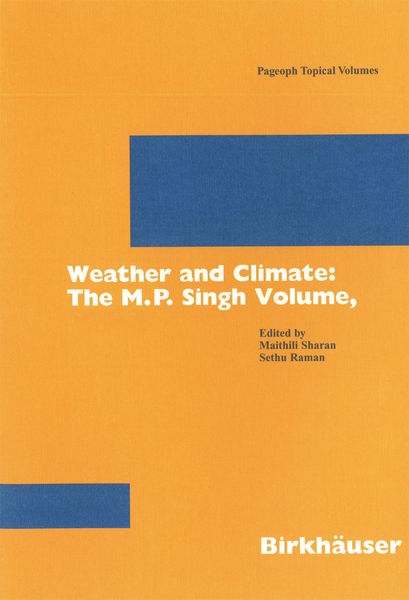 Produktbild: Weather and Climate: the M.P. Singh Volume, Part 1