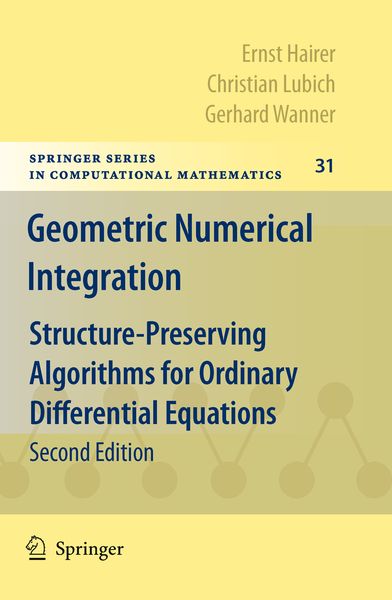 Produktbild: Geometric Numerical Integration