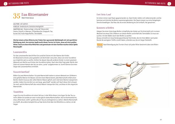 Projektreihe Kindergarten - Ritter und Burgen