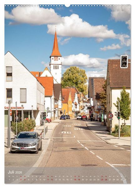 Produktbild: Ilsfeld (hochwertiger Premium Wandkalender 2026 DIN A2 hoch), Kunstdruck in Hochglanz