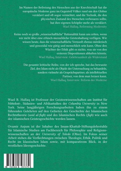 Produktbild: &Uuml;ber Orientalismus, Moderne, Staat und Islam