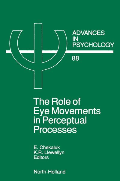 Produktbild: The Role of Eye Movements in Perceptual Processes