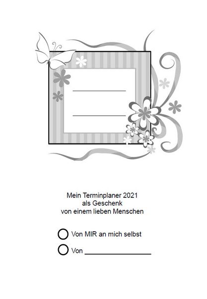 Produktbild: Terminplaner 2021