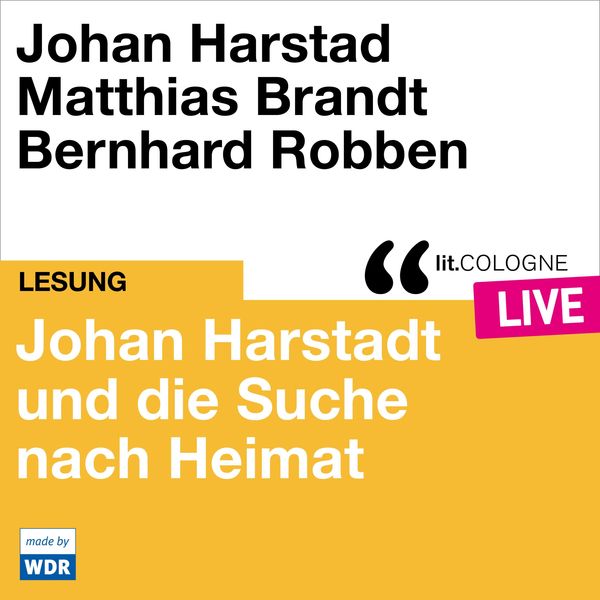 Produktbild: Johan Harstad und die Suche nach Heimat