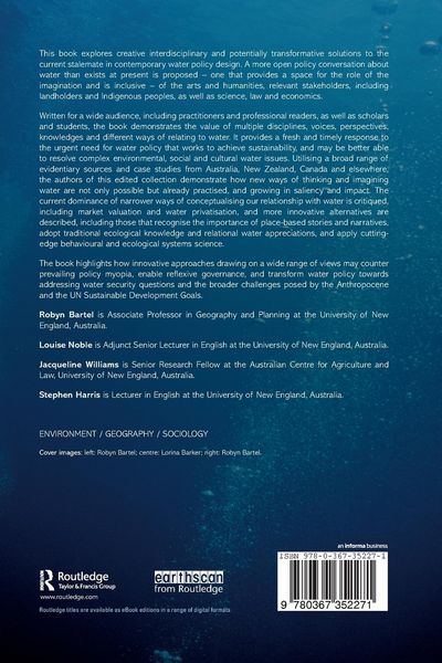 Produktbild: Water Policy, Imagination and Innovation