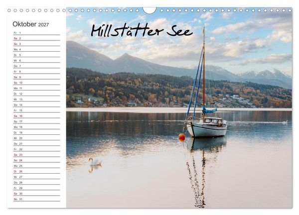 Produktbild: Wundersch&ouml;nes K&auml;rnten. Landschaft und Seen. (Wandkalender 2027 DIN A3 quer), CALVENDO Monatskalender