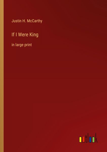 Produktbild: If I Were King