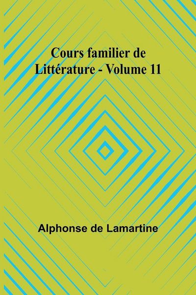 Produktbild: Cours familier de Litt&eacute;rature - Volume 11