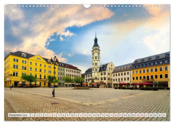 Produktbild: Gera Impressionen (Wandkalender 2026 DIN A3 quer), CALVENDO Monatskalender