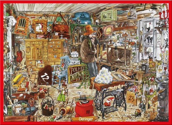 Produktbild: Pettersson und Findus warten auf Weihnachten. Adventskalender