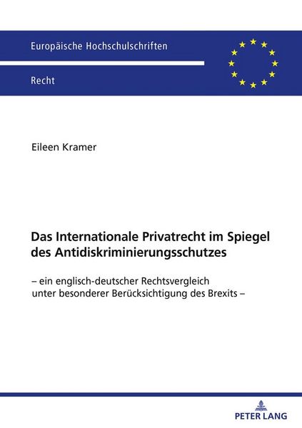 Produktbild: Das Internationale Privatrecht im Spiegel des Antidiskriminierungsschutzes