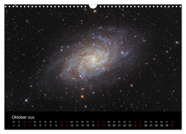 Produktbild: Beeindruckendes Universum (Wandkalender 2026 DIN A3 quer), CALVENDO Monatskalender