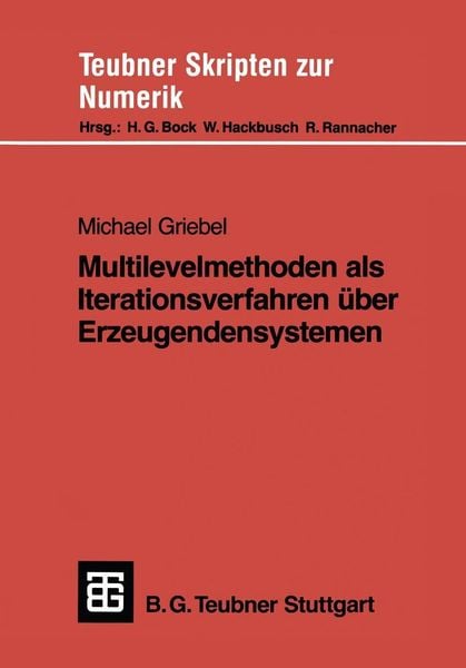 Produktbild: Multilevelmethoden als Iterationsverfahren &uuml;ber Erzeugendensystemen