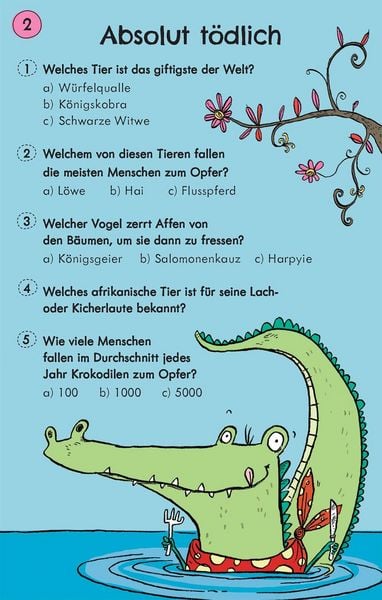Produktbild: 50 Quiz-Karten: R&auml;tsel aus der Tierwelt
