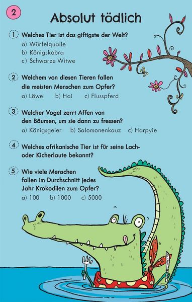 Produktbild: 50 Quiz-Karten: R&auml;tsel aus der Tierwelt