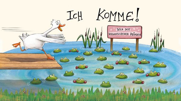 Produktbild: Wenn die Liebe geht, bleibst du Gans(z)