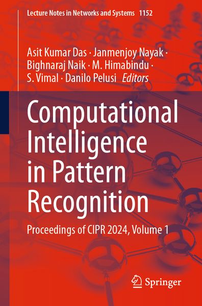 Produktbild: Computational Intelligence in Pattern Recognition