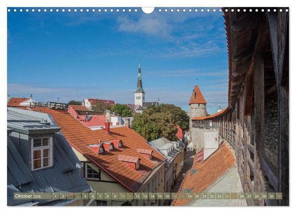 Produktbild: Tallinn-Riga-Vilnius-Memel, eine Traumreise durch das Baltikum. (Wandkalender 2026 DIN A3 quer), CALVENDO Monatskalender