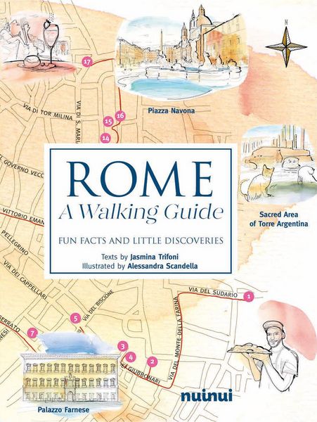 Produktbild: Rome. A walking guide. Fun facts and little discoveries