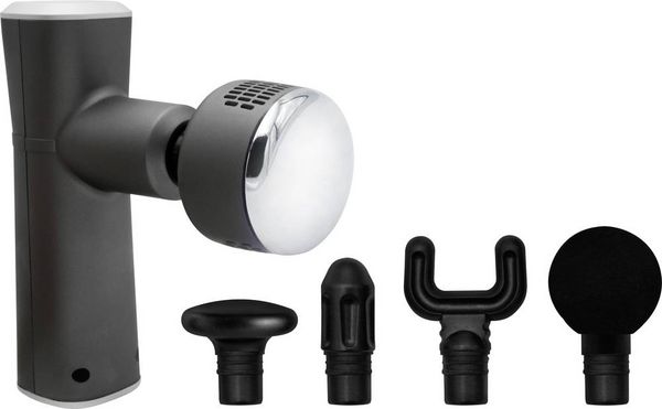 Produktbild: Lifenaxx LX-041 Massageger&auml;t Schwarz, Silber (matt)