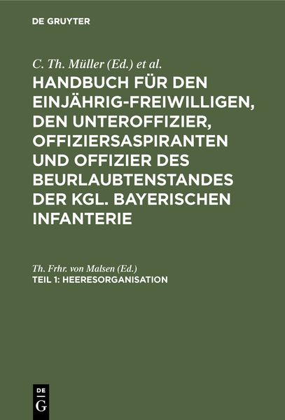 Produktbild: Heeresorganisation